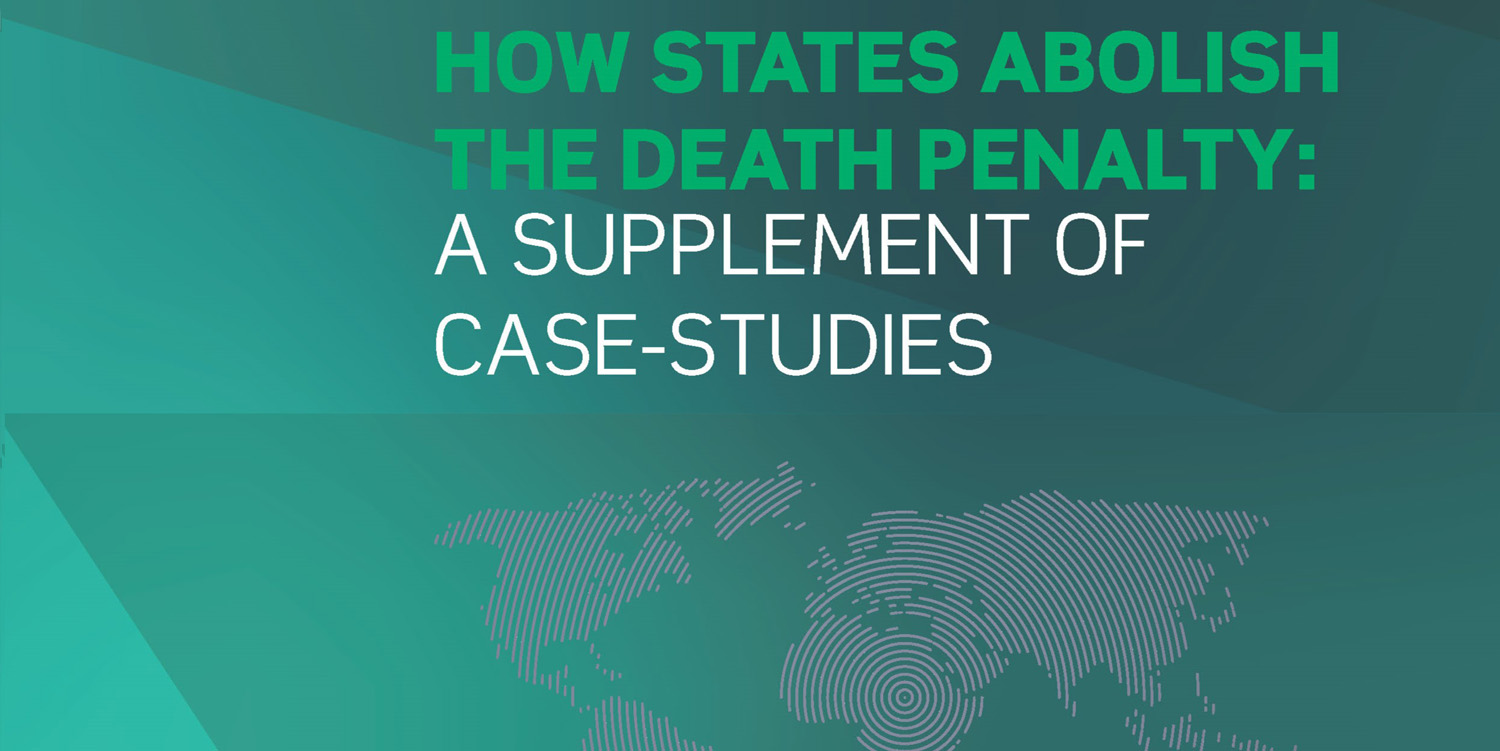 How States abolish the Death Penalty: A Supplement of Case-Studies